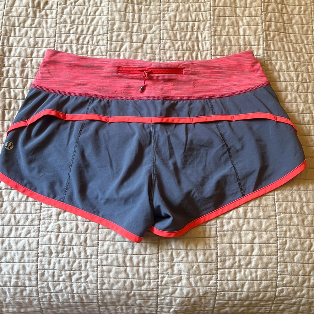 Lululemon speed shorts